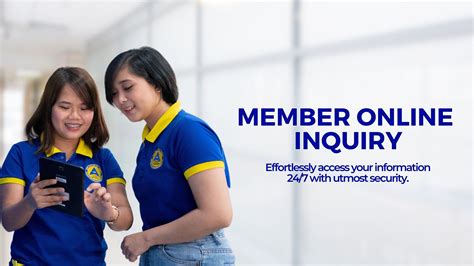 Member Inquiry Facility Now Available .